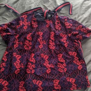 TED baker top sz 5 / oversized